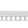 Silent Gliss System 1280 Hand Operated aluminium curtain track